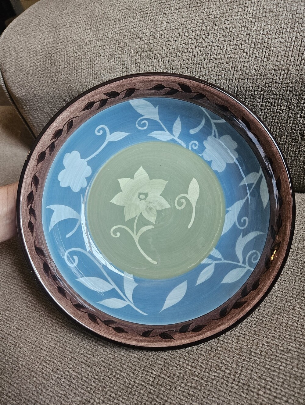 Pfaltzgraff Patio Garden 9" Serving Bowl